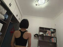 简拉熊 运动文胸内衣女瑜伽服文胸健身服防震高强度跑步防下垂运动背心 星耀黑M码【85-110斤】 实拍图