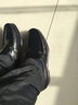 金利来（Goldlion）男鞋 商务正装皮鞋 男士一脚蹬懒人羊皮鞋 圆头透气休闲皮鞋 黑色 40 比标准码皮鞋偏大一码 实拍图