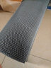 夕音塑料地垫卫生间厕所防滑垫镂空胶垫子卫浴洗澡间淋浴防滑脚垫可裁剪厨房浴室脚踏垫家用厨房防水垫橡胶垫 大灰色普通厚3.5毫米 0.9米宽*1米价格 实拍图