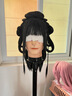京颜假发片女长发三片式大波浪长卷发蓬松量接发贴片 棕黑色50cm  实拍图