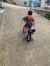 贝琦童（BEIQITONG）儿童自行车单车2-3-4-6-9-10岁男孩童车中大童女孩小孩宝宝脚踏车 顶配粉【高强圈】暴君轮靠背后座 12寸适合身高（80-95)CM 实拍图
