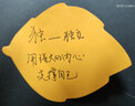 N次贴(STICKN)160张4色可爱造型便利贴异形便签纸百事贴记事贴70*70mm 柠檬形33030 实拍图