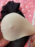昂蝶 术后专用义乳文胸二合一硅胶假胸假乳房内衣无钢圈胸罩 黑色右 85C 实拍图