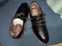 北欧图（BEIOUTU）皮鞋男士正装鞋商务休闲鞋舒适职场系带结婚皮鞋 1781 黑色 41 晒单实拍图