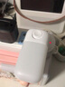 智能小夜灯插电按键感应夜灯婴儿宝宝喂奶灯起夜灯卧室床头灯氛围伴睡眠灯led双色切换小灯夜间起床照明灯 【雪山白】直插开关灯 实拍图