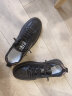 PUWEIKA鞋子男鞋2024年新款夏季休闲黑色板鞋软底轻便防滑男士商务皮鞋 黑色 41 实拍图
