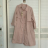 无印良品（MUJI） 女式 不易沾水 大衣 风衣外套女春秋 中长款 BD95CC4S 浅粉红色 M(160/84A) 晒单实拍图