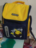 小学生书包男一二三到四五六年级男孩超轻减负护脊儿童双肩背包卡通动漫反夜光女孩大童书包新款结实耐用品牌 宝蓝色大号(配儿童手表)（建议3-6年级） 实拍图