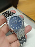 艾美（MAURICE LACROIX）瑞士男表瑞表机械表高端原装进口手表钢带夜光腕表生日礼物 39mm-钢带-蓝面 实拍图