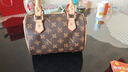 喵小姐轻奢高端品牌女士手提包包女包新款单肩斜挎包女大容量印花枕头包 咖啡色(复古通勤百搭专柜正品) 实拍图