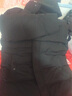 老爷车 中老年人爸爸羽绒服男装冬季短款加厚宽松大码连帽父亲冬装外套 6808-黑色 195/4XL（建议165-185斤） 实拍图