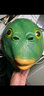克罗米绿头鱼网红鱼头套绿头怪年会绿鱼头套搞怪万圣节面具COS表演道具 绿头怪面具 实拍图