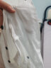罗蒙七分袖衬衫男士2024夏季薄款潮牌工装休闲潮流衬衣男装外套潮牌 01白色 XL 晒单实拍图