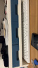 纳份爱 电脑桌显示器屏增高架 桌面办公室整理收纳盒垫高液晶台式置物架子 双层+三抽屉  云杉蓝 晒单实拍图