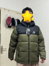 骆驼火山羽绒服1.0情侣男女加厚防极寒鸭绒面包服外套冬季城市轻户外 深榄绿/幻影黑，男款 XL 实拍图