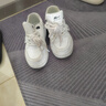 回力（Warrior）官方小白鞋女鞋冬季板鞋女士低帮饼干鞋皮面休闲鞋子女 白色 38 实拍图