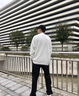 至唯 oversize卫衣男内搭打底衫长袖T恤春秋圆领外套重磅潮流牌上衣服 WY160白色款 常规 XL【推荐125-145斤】 实拍图