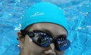 羽克泳镜套装游泳眼镜高清防水防雾大框男女士装备 黑色近视600度（含鼻夹耳塞手机防水套） 实拍图