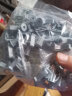 海斯迪克 塑料胀塞胶塞石膏板膨胀管 空心砖螺丝HKQS-44 灰色蝴蝶型带螺钉（100套）  实拍图