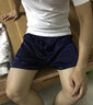维尼玛希（VeniMasee）3件男士内裤冰丝平角宽松透气短裤衩大码丝绸四角裤仿真丝阿罗裤 黑色+银灰色+香槟（A款：丝绸） XL【推荐体重150-170斤】 实拍图