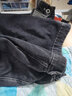 择肯春季帅气工装拼接2021年复古宽松韩版休闲夹克百搭潮流牛仔外套男 蓝绿 XL【145斤左右】 实拍图