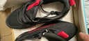 东方骆驼品牌大码男鞋秋冬舒适2025新款双层气垫飞织网面休闲跑步潮鞋子男 黑红 41 实拍图