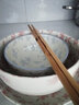 可可屋日本原装进口陶瓷釉下彩日式餐具碗美浓烧樱花布目樱系列 NZ-11 布目樱（蓝） 小碗 实拍图