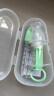 爱贝迪拉（AIBEDILA）婴儿喂药器儿童滴管针筒式喂药神器宝宝喂水辅食套装 绿色 实拍图