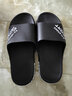 绚初拖鞋男大码外穿潮流夏季家用防滑拖鞋情侣居家浴室厚底凉拖鞋女 升级版动感 黑色 44-45 (适合43-44码穿) 实拍图