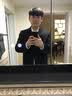 古施森西装男套装学生成人礼修身西服套装商务职业正装男伴新郎结婚礼服 黑色一扣【西服+西裤+马甲+衬衫 5XL 【171-185斤】+礼品 实拍图