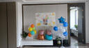 仕彩 宝宝开荤仪式装饰布置背景墙挂布六个月婴儿半岁气球派对氛围B款 实拍图