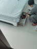 芝木轩床 双人床真皮床主卧 现代简约实木皮艺卧室家具 床+A08乳胶床垫 1.8m*2.0m储物气动床 带三抽 实拍图