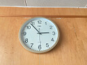 康巴丝（Compas）挂钟客厅 12英寸简约钟表客厅石英钟表挂墙时钟 C2866 金色 30cm 实拍图