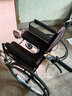 亿佰康轮椅折叠轻便小巧老年人轮椅带坐便器便携老人残疾人手推车 实拍图