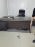 舒炫老板桌总裁办公桌简约现代经理主管办公桌椅组合大班台办公家具 办公桌定制尺寸定金 实拍图