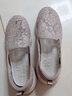 斯凯奇（Skechers）渔夫鞋夏季一脚蹬女鞋蕾丝透气懒人散步鞋休闲妈妈鞋平底单鞋 896020-LTGY/浅灰色 36.5 实拍图