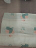 bangledi纯棉宝宝浴巾加大加厚新生儿盖毯包被柔软吸水婴儿浴巾 6层/小飞象110*110（0-4岁） 实拍图