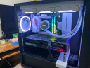 NZXT 恩杰  H7Flow DIY电竞游戏机箱水冷机箱(支持360水冷/钢化玻璃侧板/前置Type-C) 黑白 实拍图