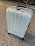 新秀丽（Samsonite）万向轮贝壳箱拉杆箱密码锁行李箱旅行箱CS2白色25寸情人节礼物 实拍图