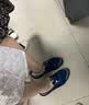 代尔塔(Deltaplus)夏季透气劳保鞋男松紧轻便钢包头防砸防穿刺防静电301216工作安全鞋 301216蓝色(防砸+防刺+防静电) 36 实拍图