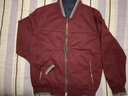 啄木鸟夹克男 中年秋冬爷爷立领棉夹克衫爸爸装双面穿男装外套中老年人 015酒红 XL 实拍图