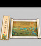 臻臻上品中国特色礼品 丝绸画卷轴挂画外事礼品送老外公司商务礼品送客户 万里长城 实拍图