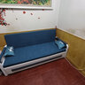 耀沉【24小时发货】折叠沙发床两用小户型客厅双人多功能沙发床可储物 蓝色绒布（大空间储物款） 宽1.8米长1.93米 6cm海绵2cm乳胶 实拍图