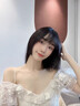 施洛甄（SHILUOZHEN）和田玉竹节项链女彩金色首饰生日礼物情人节礼物送女友老婆 和田玉有你竹够项链【七仓直发】 实拍图