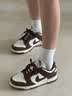 耐克NIKE女休闲板鞋 DUNK 运动鞋DD1503-124帆白棕36.5 实拍图