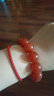 菜百首饰 时尚玛瑙手串男女款  定价 JS 红玛瑙手串16mm 实拍图