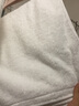 洁丽雅（Grace）纯棉大红毛巾寿宴婚礼出嫁答谢回礼本命年新开业佛事祈福绣字定制 487白色 1条 0g 实拍图
