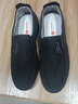 老北京男鞋舒适软底布鞋春秋透气单鞋一脚蹬中老年人轻便休闲鞋子 黑色 40 实拍图