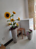 润蕾仿真向日葵太阳花假花绢花干花客厅卧室落地摆放花室内装饰花 小5头1.1高   花小 实拍图