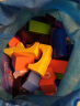 QZMEDU 108粒大颗粒积木玩具马卡龙木质拼插男女孩儿童桶装早教玩具生日礼物 晒单实拍图